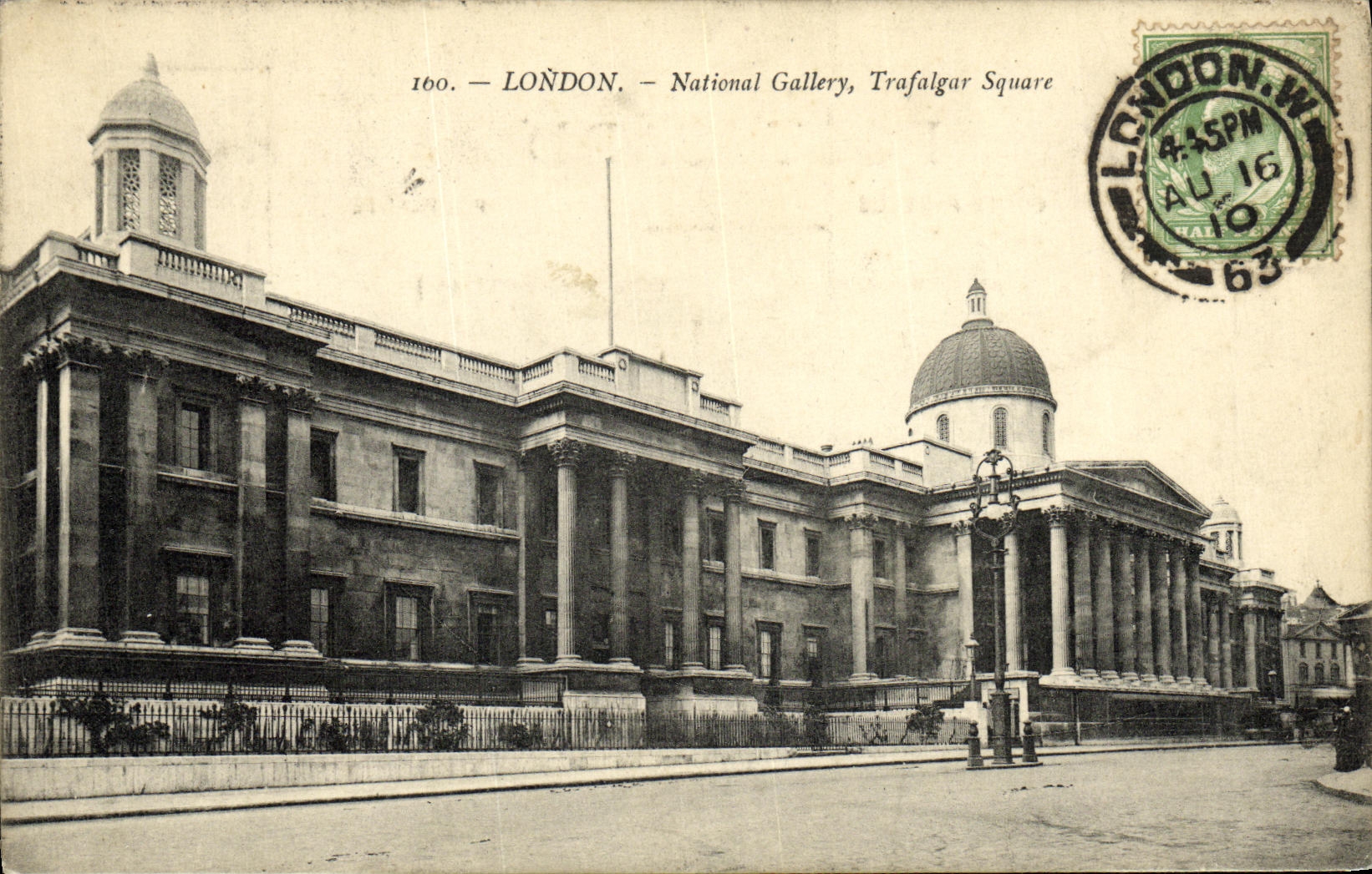 CPA National Gallery Trafalgar Square London