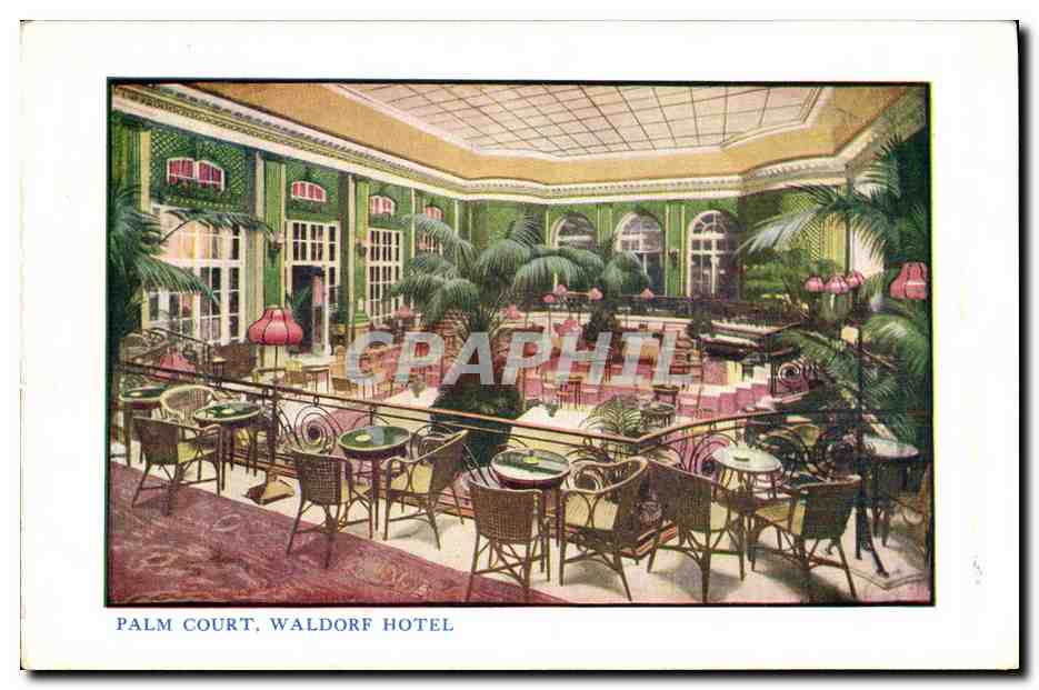 CPA Palm Court Waldorf London