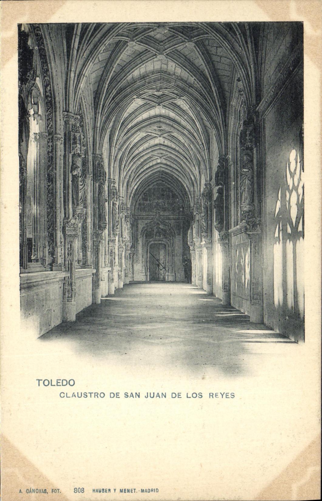 CPA Toledo Claustro De San juna De Los Reyes