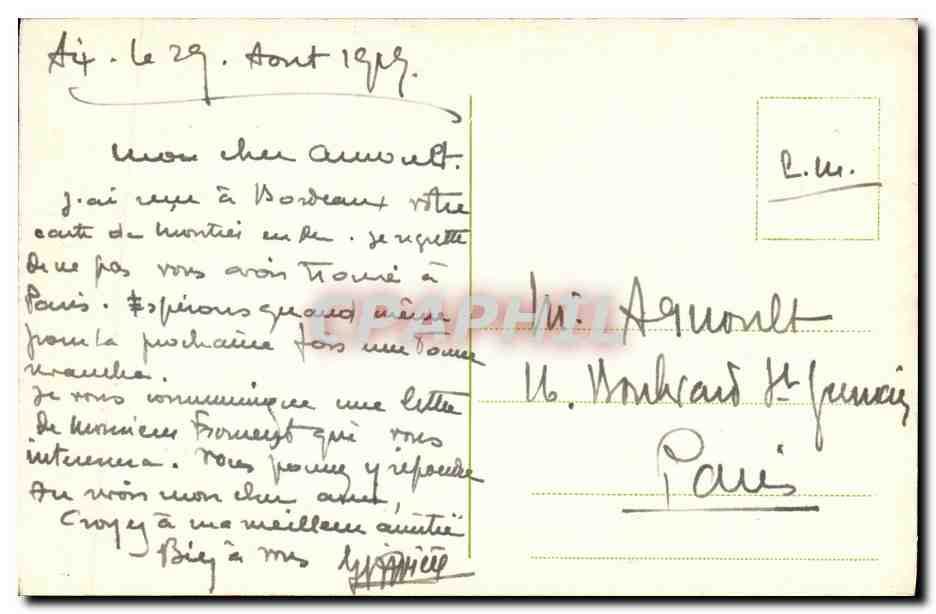 CPA Aachen Jagdschlob Karls des Grossen Enfants — Back
