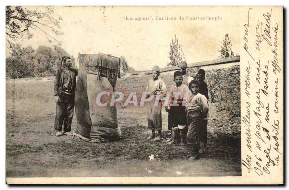 CPA Karagenis Banlieue de Constantinople Turquie