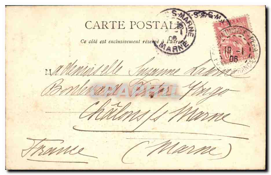 CPA Fontaine des eaux douces d Asire Constantinople Turquie — Verso