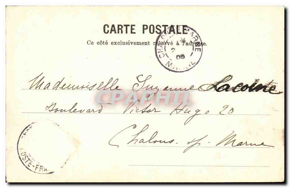 CPA Salut de Constantinople Turquie Tombeaux des sultans Mahmoud et Abd Ul Azis  — Verso