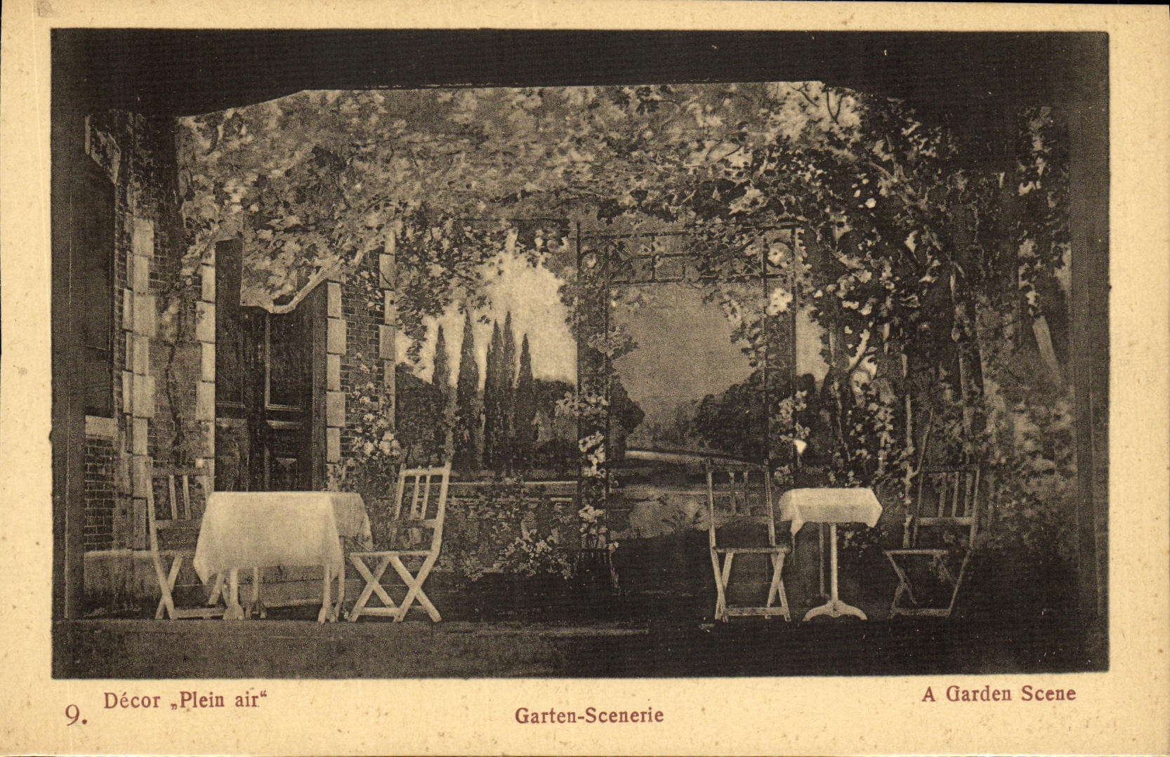 CPA Decor Plein air Camp Senne 1918 Militaria