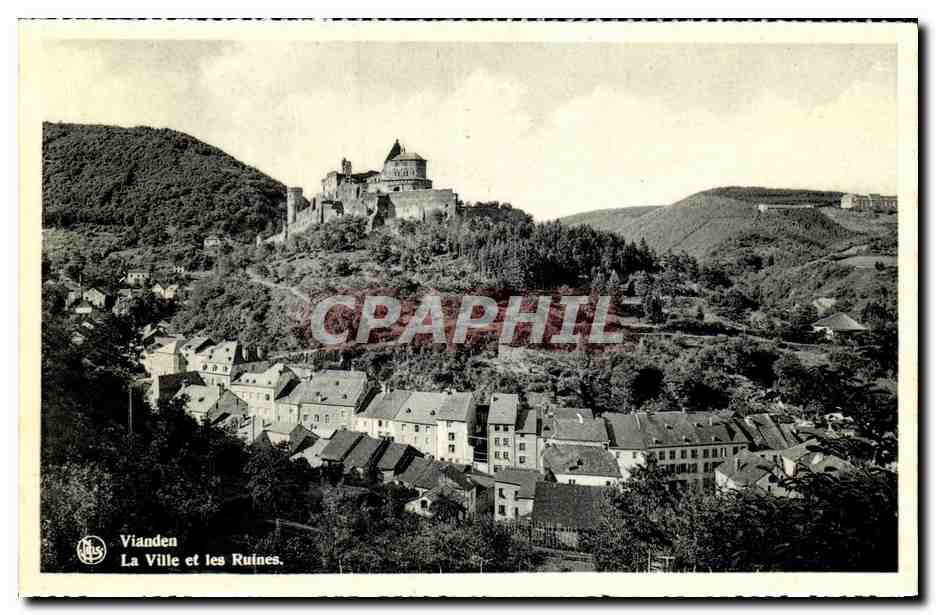 CPA Vianden La Ville et Les Ruines