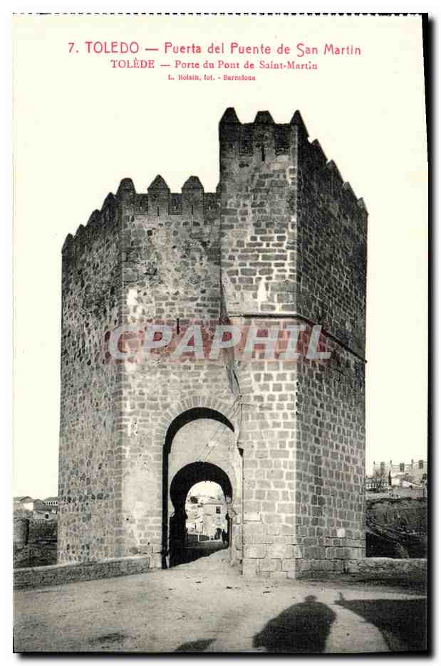 CPA Toledo Porte du Pont de Saint Martin