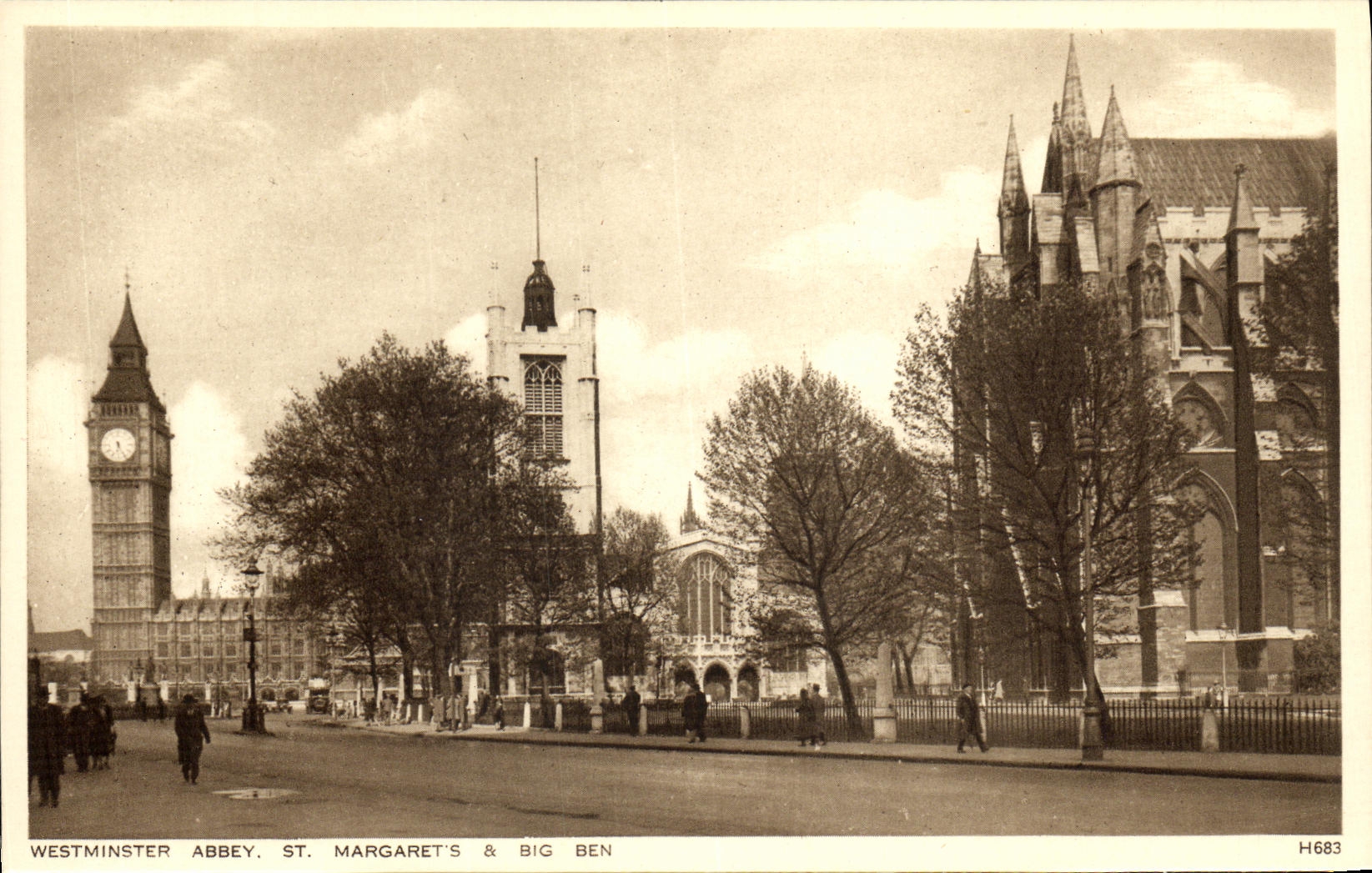 CPA Westminster Abbey St Margaret s Big Ben London 