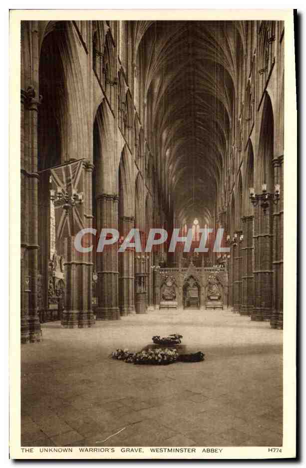 CPA The Unknwon Warrior s Grave Westminster Abbey London 