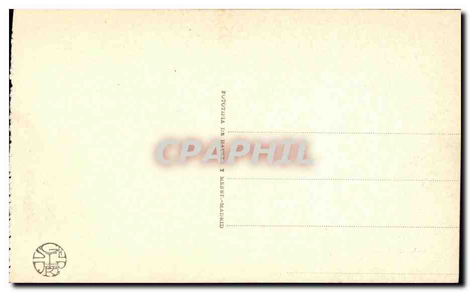 CPA Sevilla Estaction de M Z A Fachada Principal — Back