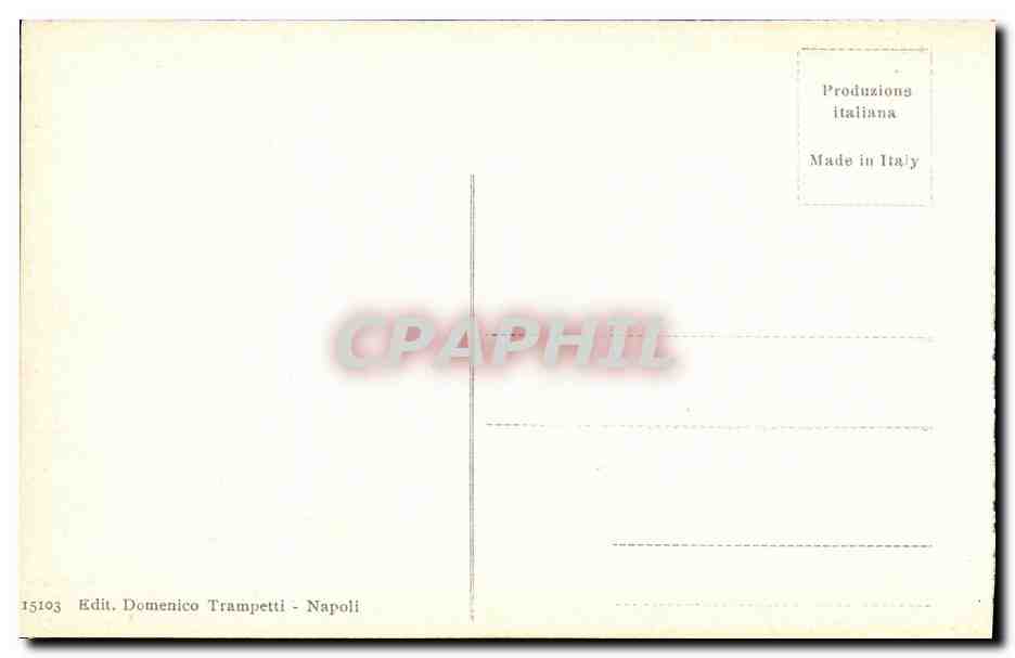 CPA Pompei Casa det Vetill Perisillo — Rückseite