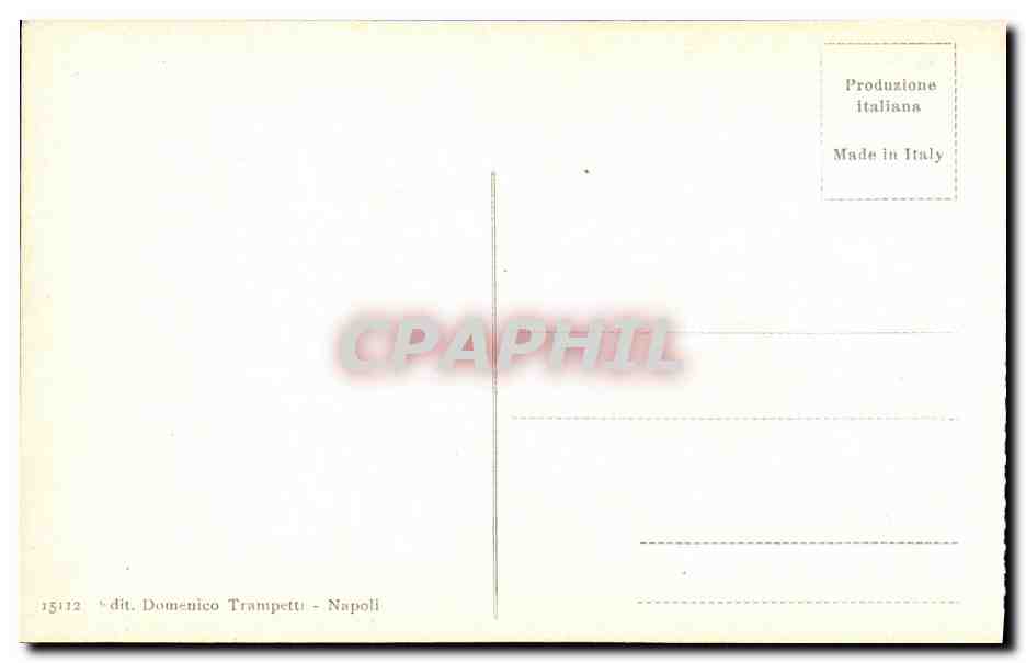 CPA Pompei Teatro Tragico — Rückseite