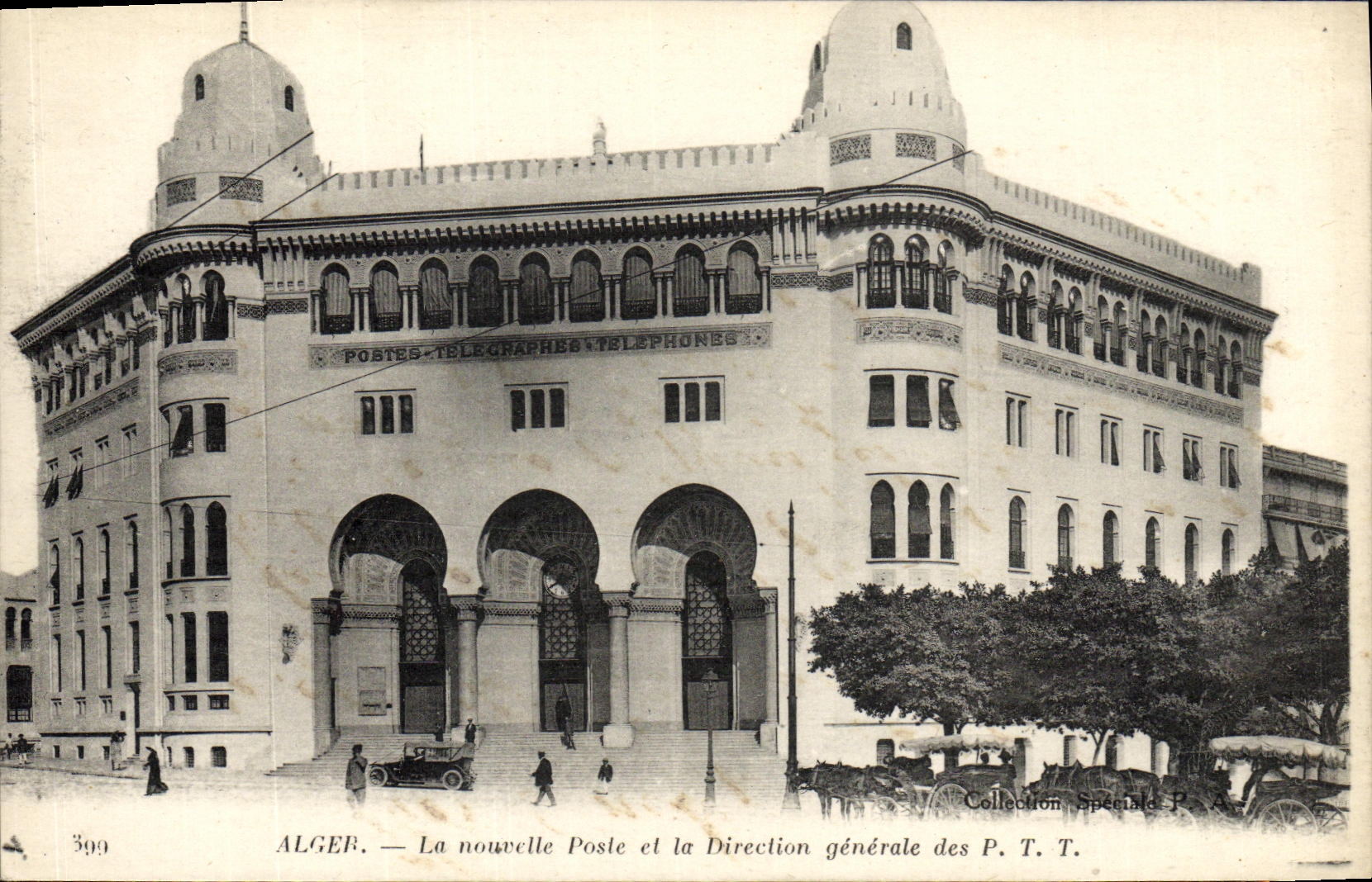 CPA Alger La nouvelle Poste et la Direction generale des P T T