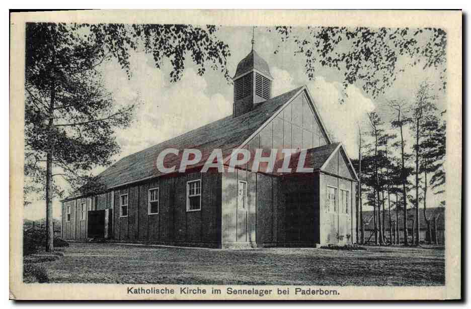 CPA Katholische Kirche im Sennelager bei Paderbon