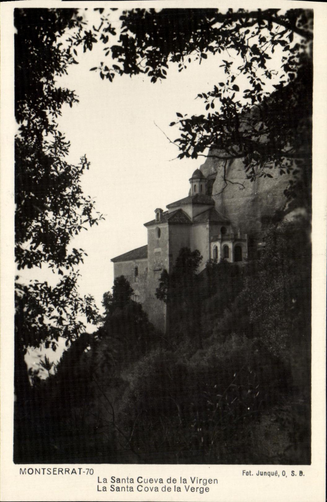 CPA Montserrat La Santa Cueva de la Virgen