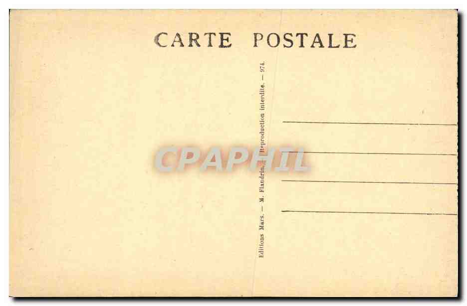 CPA Fes Le tronc des offrandes a la Mosquee Moulay ldriss  — Rückseite