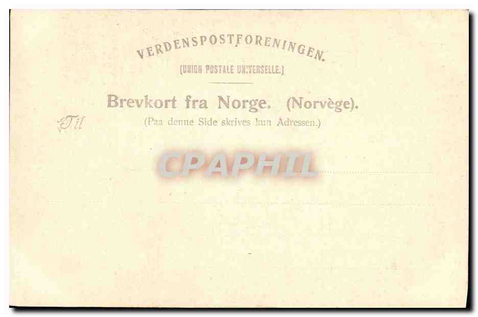 CPA Slettafos Romasdalen — Verso