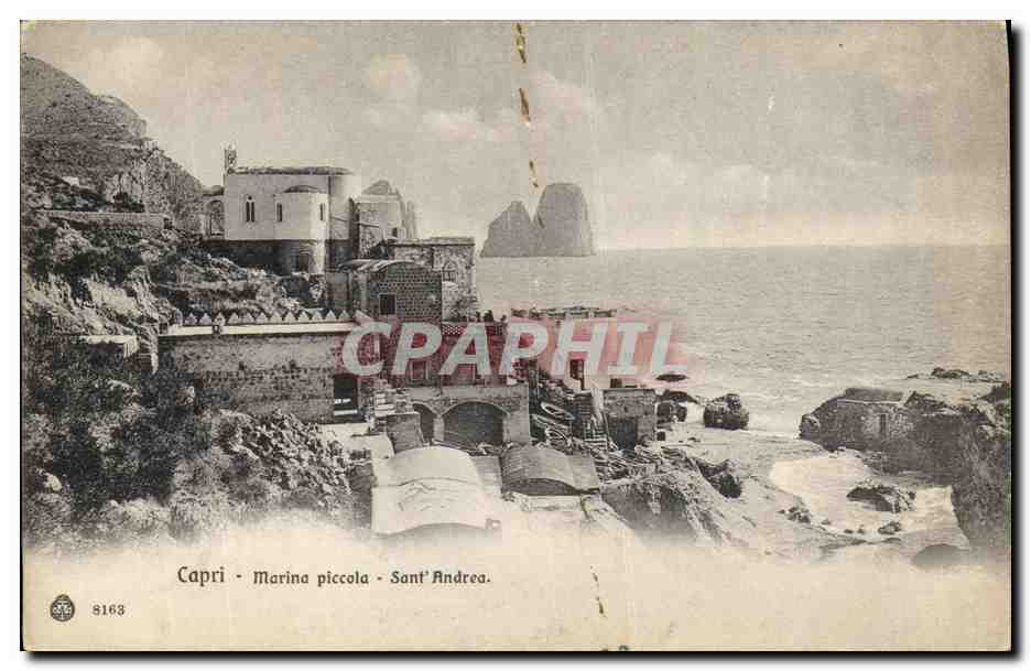 CPA Capri Marina Piccola Sant Andrea