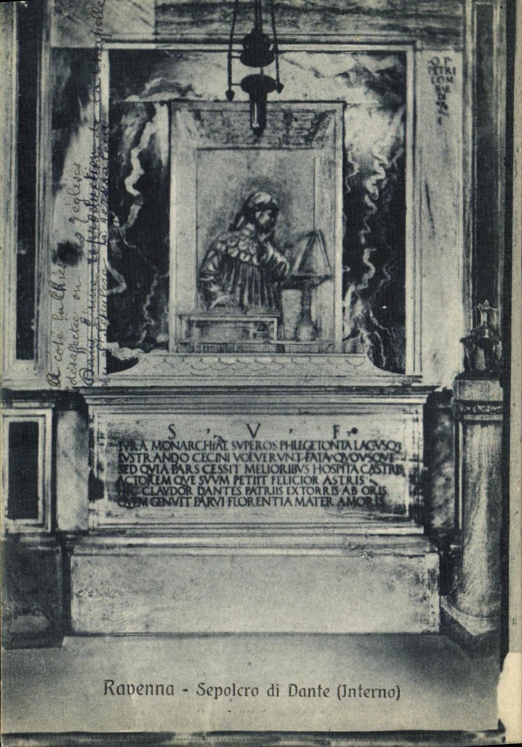 CPA Ravenna Sepolcro di Dante