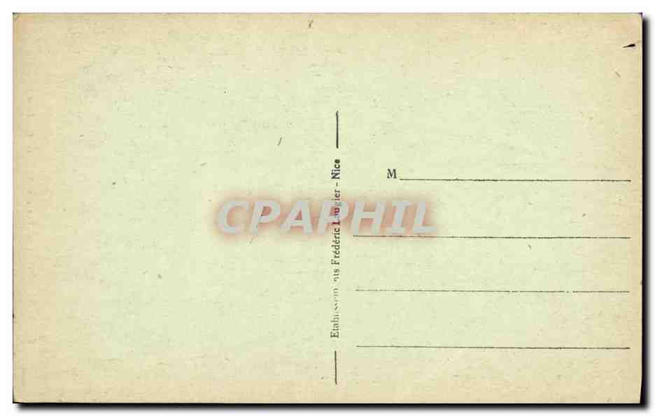 CPA Ventimiglia Ponte S Luigi confine Italo Franceese — Rückseite