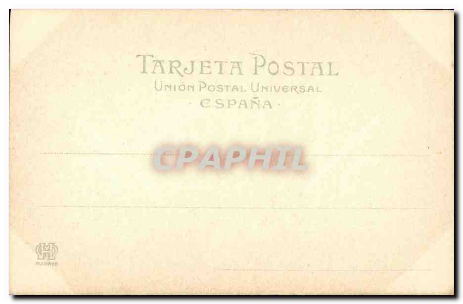 CPA Pamplona Vista Parcial — Rückseite