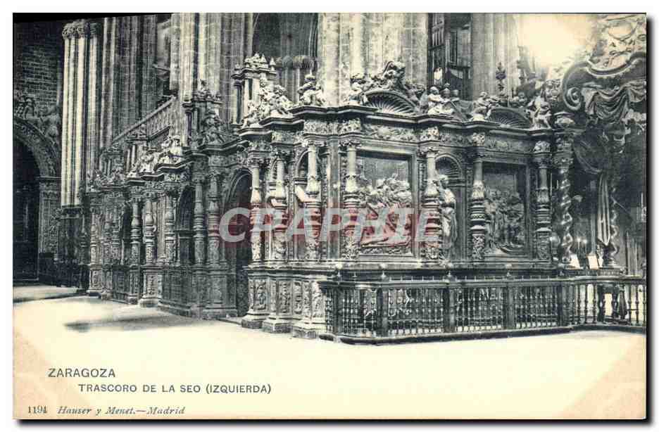 CPA Zaragoza Tarscoro de la Seo Izquierda