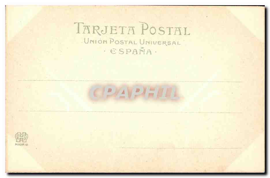 CPA Zaragoza Tarscoro de la Seo Izquierda — Back