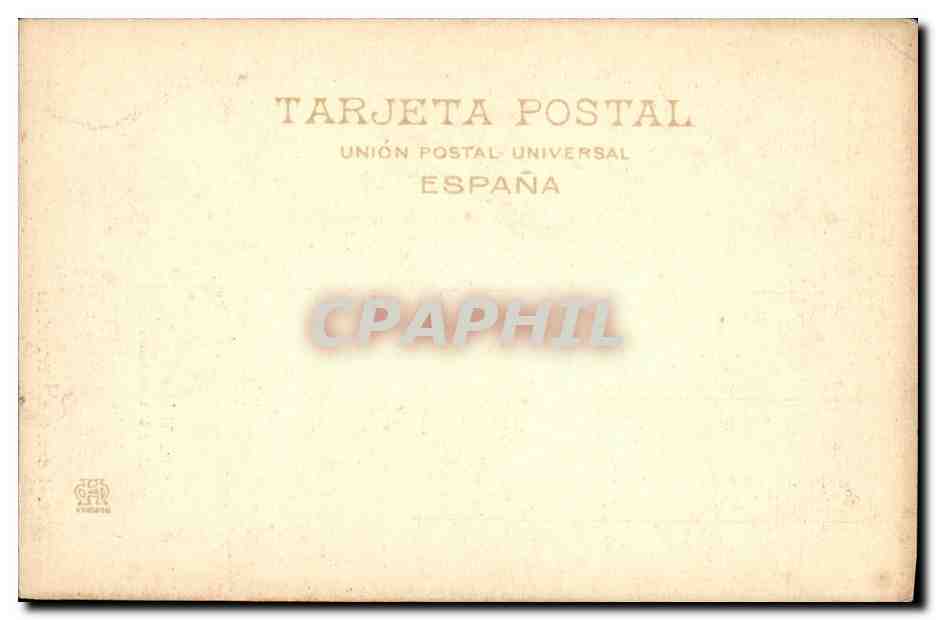 CPA Cangas de Tineo Orillas del Narcea — Rückseite