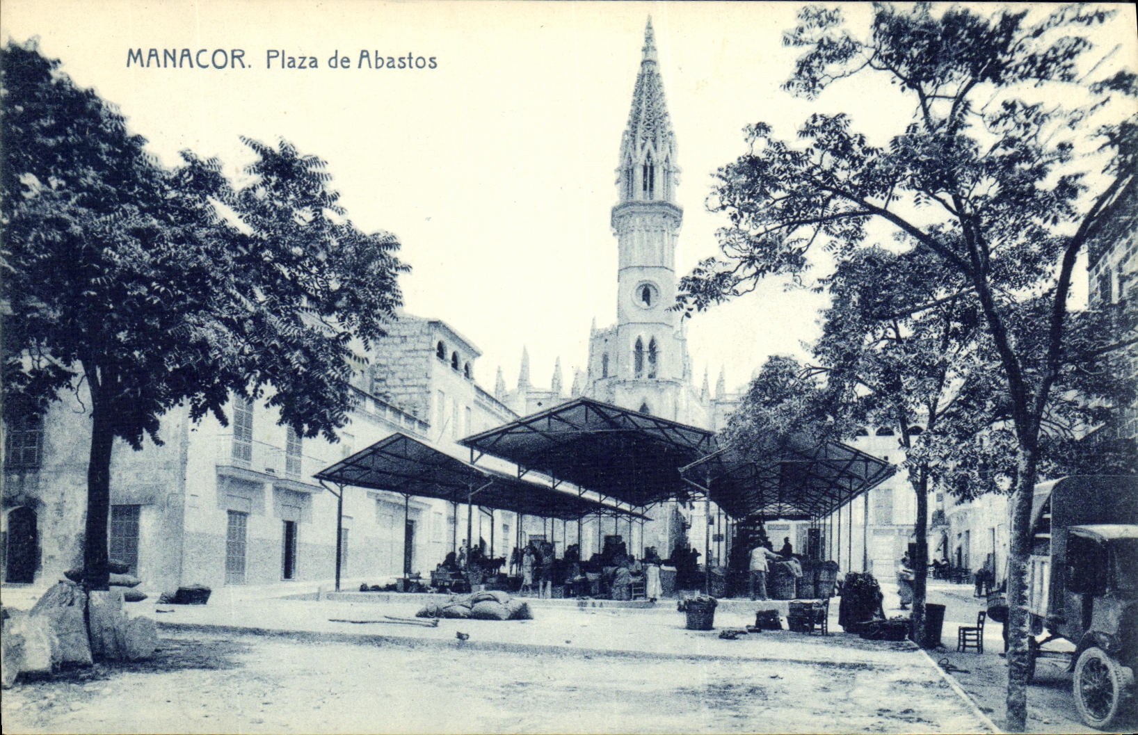 Manacor. Plaza de Abastos — éditeur J. Morey, n° 12316