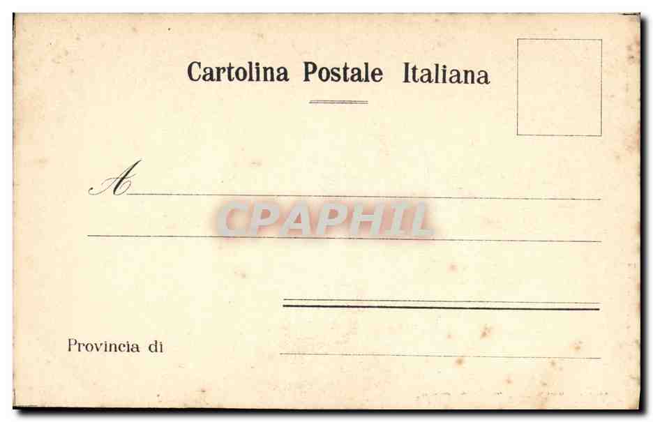 CPA Veduta dell Arno e Ponte S Trinita Firenze  — Rückseite