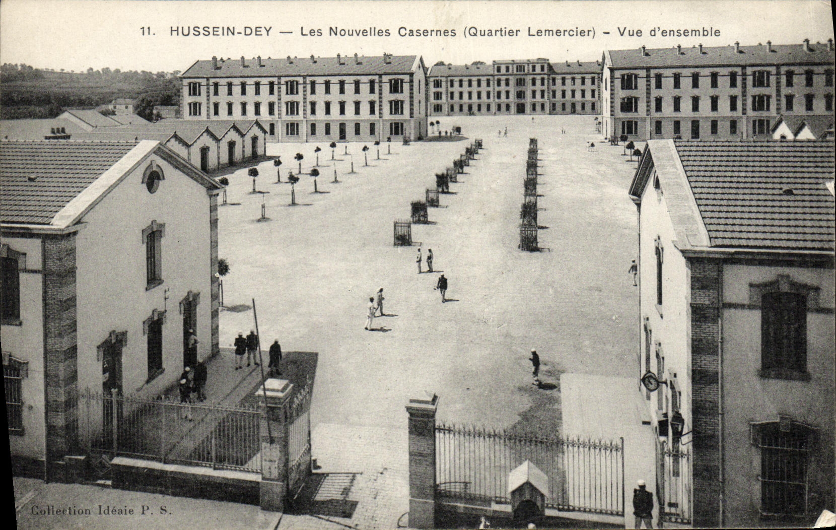 Hussein-Dey — Les Nouvelles Casernes (Quartier Lemercier) — Vue d'ensemble