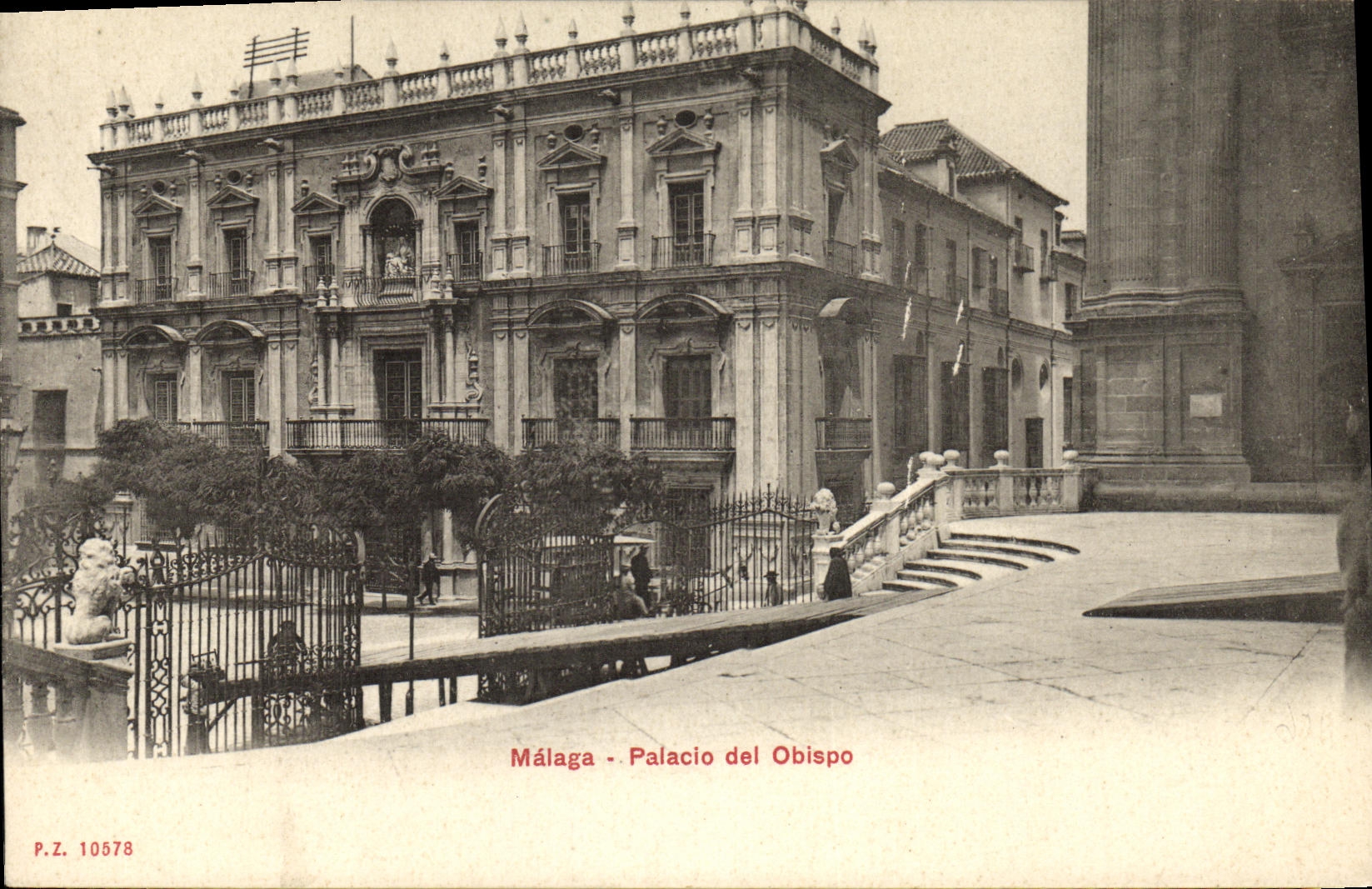 CPA Malaga Palacio del Obispo