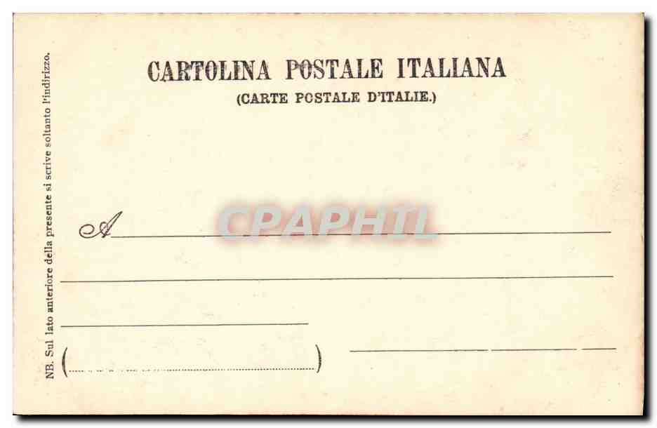 CPA Ernesto Richter Roma Statua In Bronzo Della Lupa — Rückseite