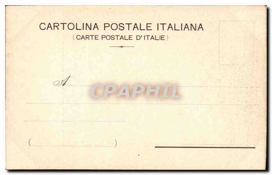 CPA Pozzuoli Solfatara Volcan — Rückseite