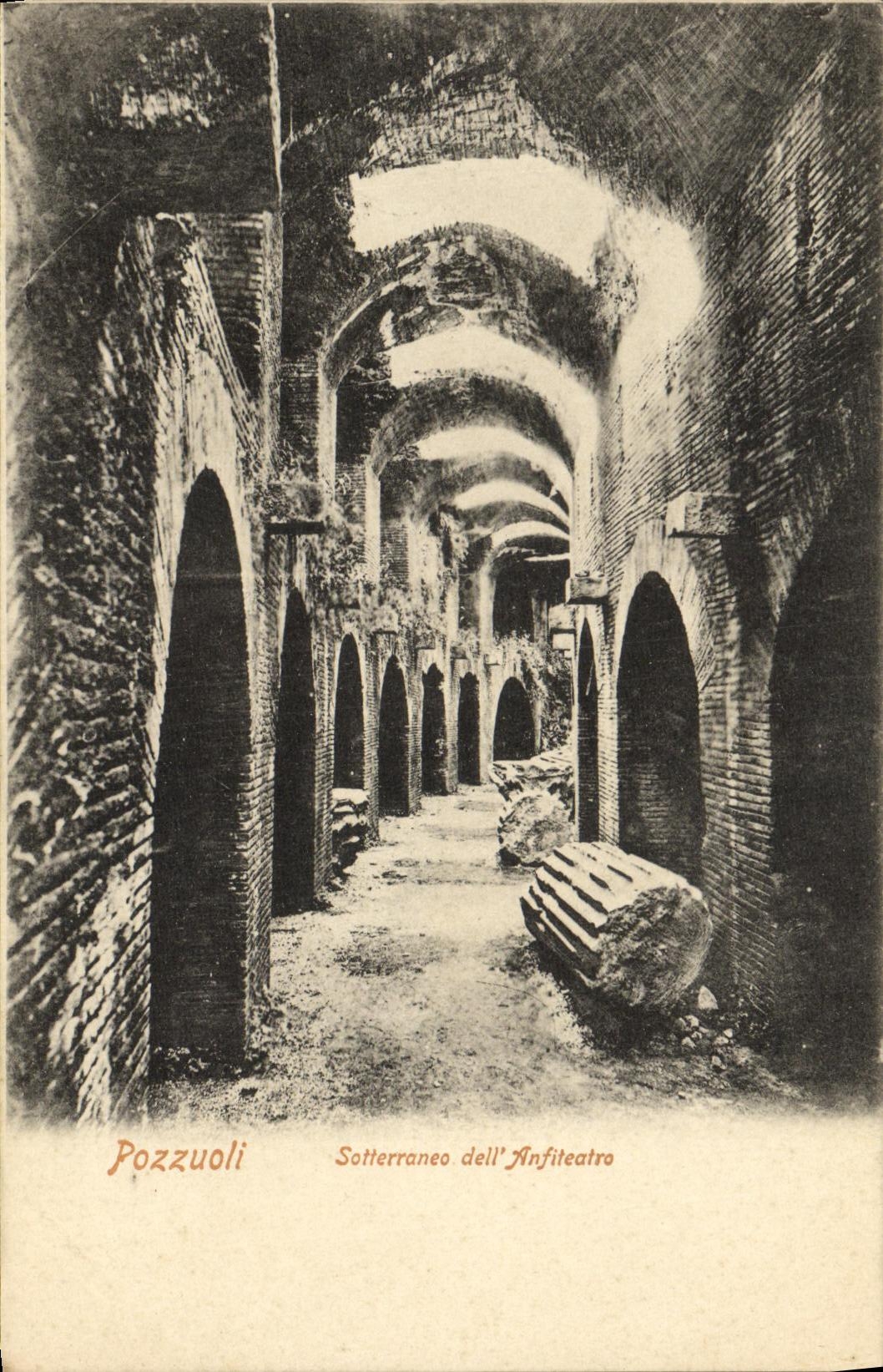 CPA Pozzuoli Sotterronce dell Anfiteatre