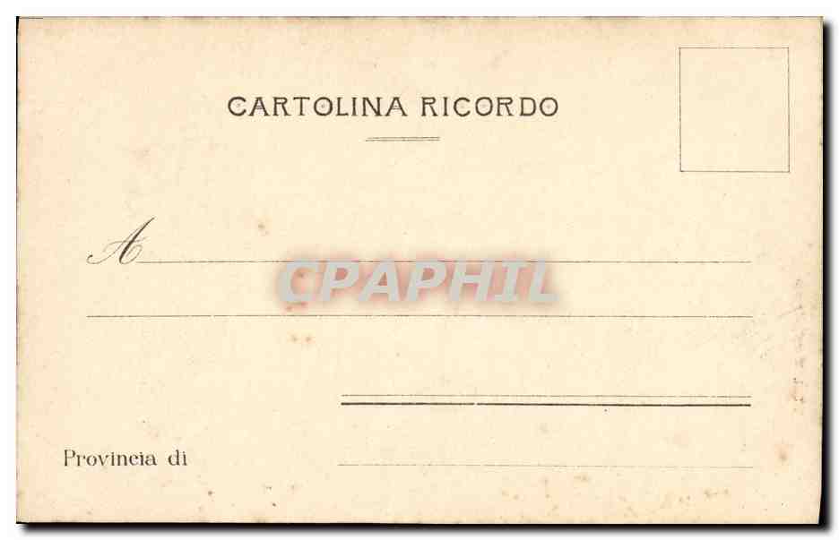 CPA Santa Croce Firenze — Rückseite