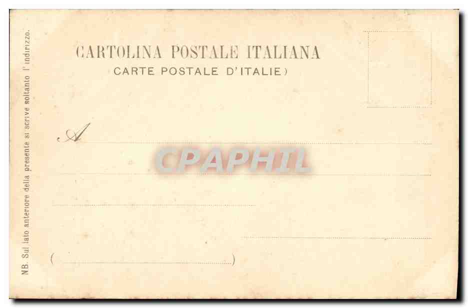 CPA Firenze Chiesa di S Croce monumento a Dante Aligheri — Verso