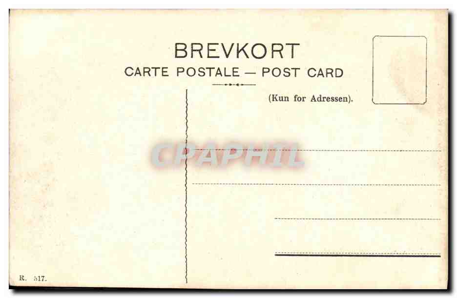 CPA Berdalsstaburet Paa Bygde — Verso