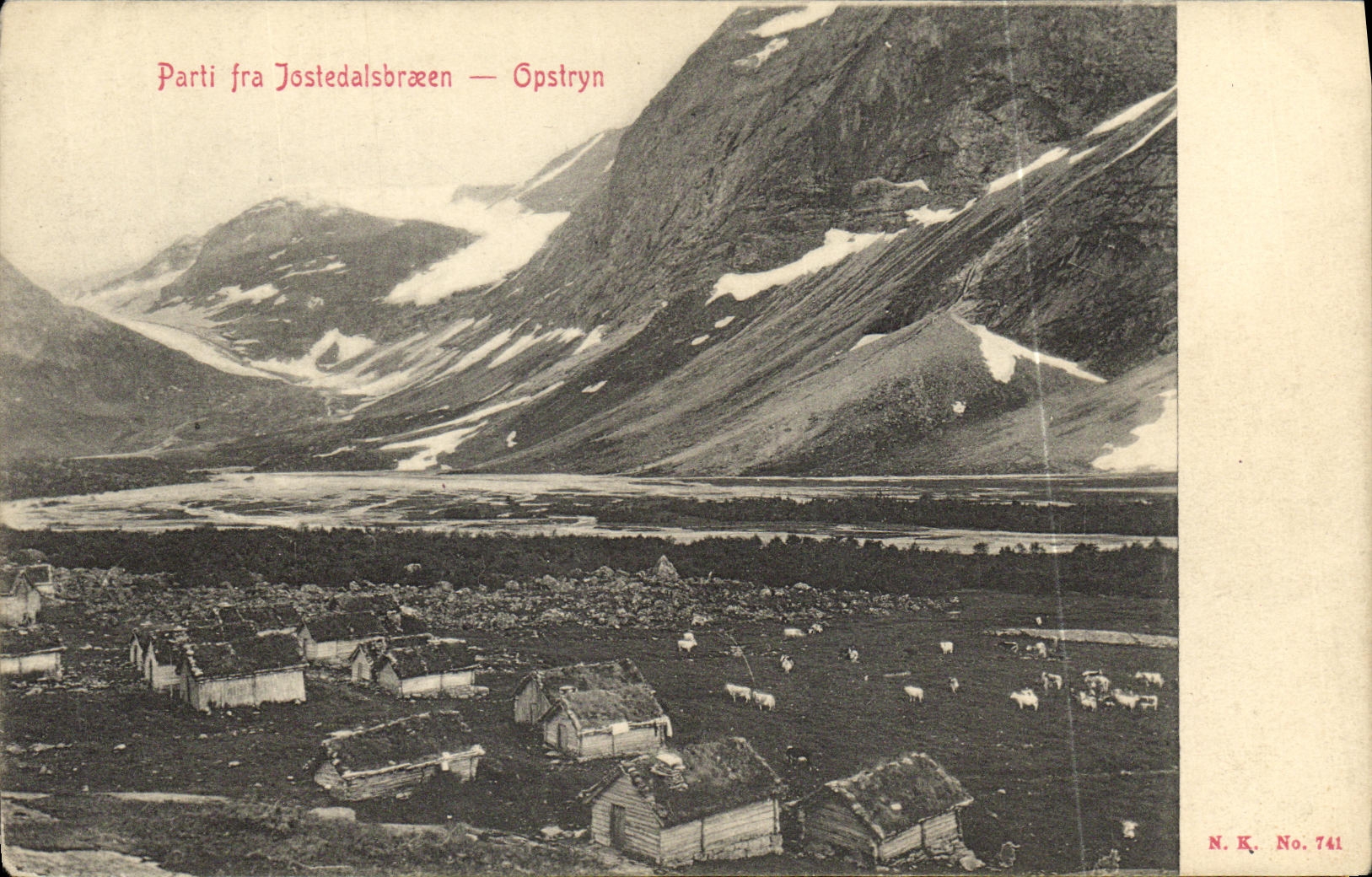 CPA Parti Fra Jostedalsbreen Opstryn
