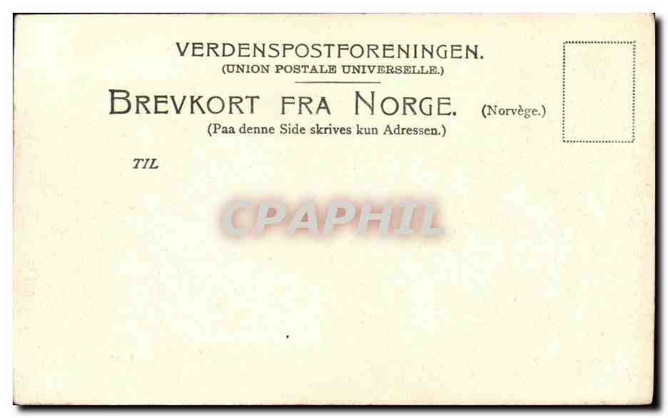 CPA Lyngenfjord — Rückseite