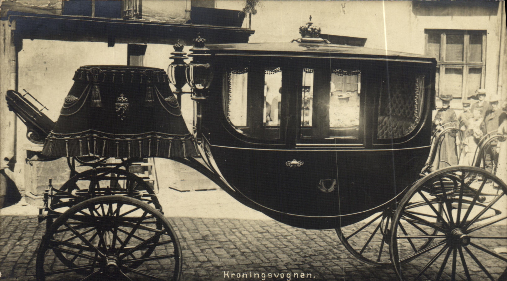 CPA Kroningsvognen Carosse imperial Norvage 
