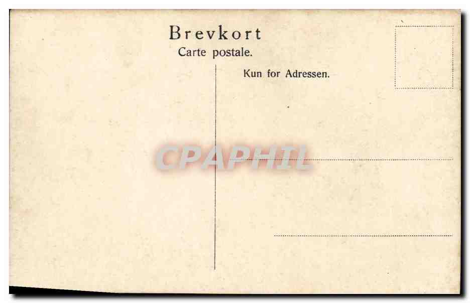 CPA Kroningsvognen Carosse imperial Norvage  — Verso