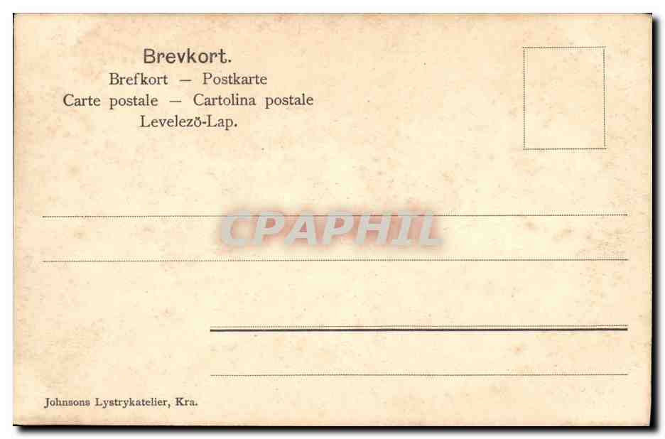 CPA Bagn Valdres — Verso