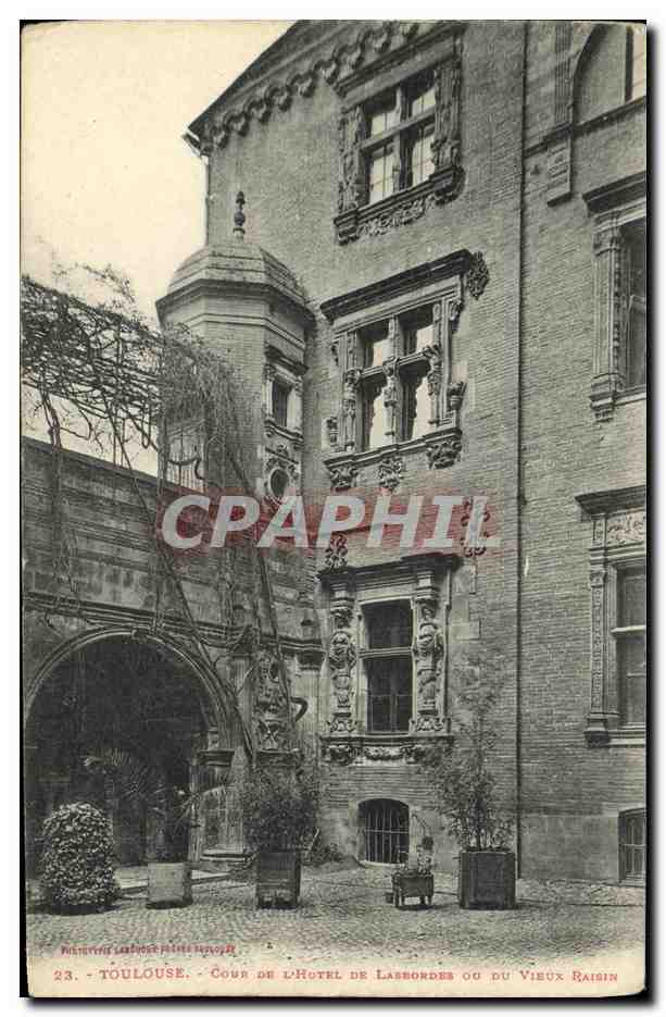 Toulouse - Cour de l'Hôtel de Lasbordes ou du Vieux Raisin — Polytécnique Lasbordes Frères, n°23