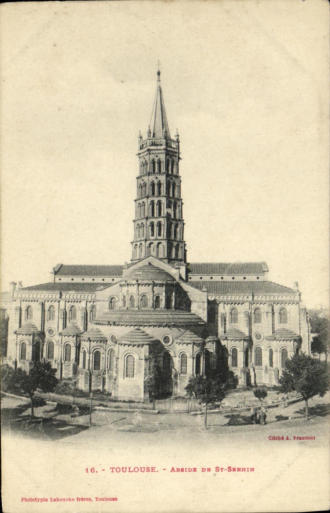 CPA Toulouse Abside De St Sermin