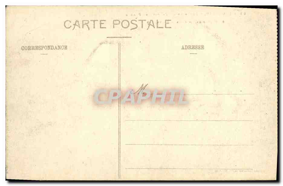 CPA Toulouse Fontaine du jardin des plantes et monument d Armand Sylvestre — Verso