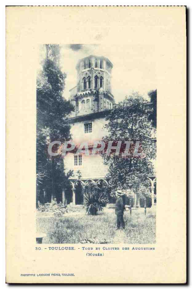 CPA Toulouse Tour Et Cloitre Des Augustins Musee