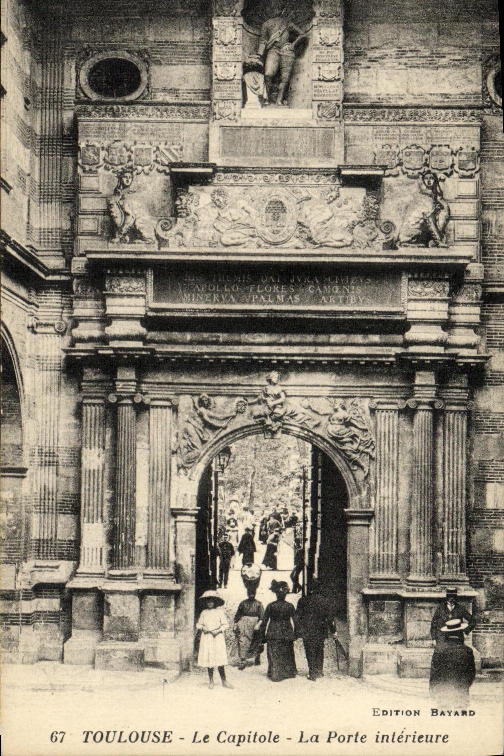 CPA Toulouse Le Capitole La Porte Interieure