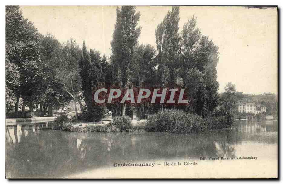 CPA Castelnaudary Ile de la Cibelle