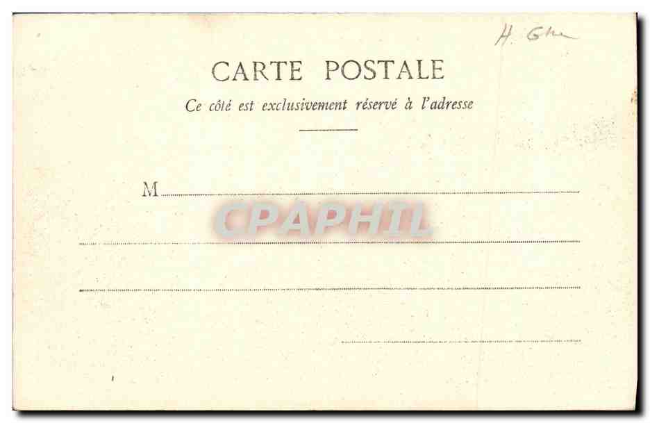 CPA St Sauveur Etablissement Thermal — Verso