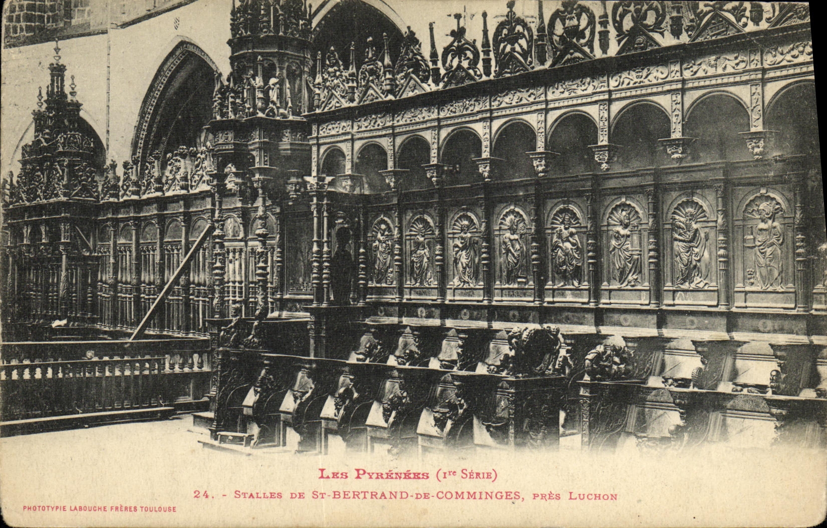 CPA Saint Bertrand De Comminges pres Luchon Les stalles